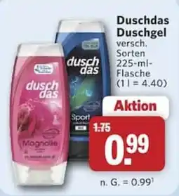 Combi dusch das Duschgel Angebot