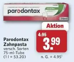 Combi Parodontax Zahnpasta Angebot
