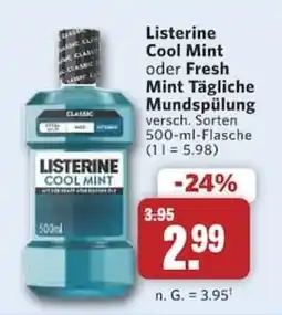 Combi Listerine Cool Mint Angebot