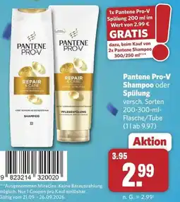 Combi Pantene Pro-V Shampoo oder Spülung Angebot