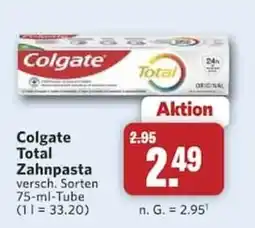 Combi Colgate Total Zahnpasta Angebot