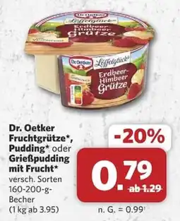 Combi Dr. Oetker Fruchtgrütze Angebot