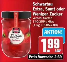 HIT Schwartau Extra Erdbeere Angebot