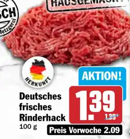 HIT Deutsches frisches Rinderhack Angebot