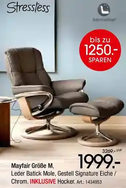 Zurbrüggen Stressless Mayfair Größe M Angebot