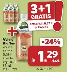 Combi Volvic Bio Tee Angebot