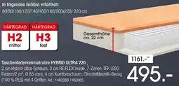 Zurbrüggen HUKLA Taschenfederkenmatratze HYBRID ULTRA 220 Angebot