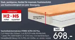 Zurbrüggen HUKLA Taschenfederkenmatratze HYBRID ULTRA 240 Plus Angebot
