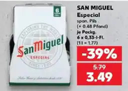 Kaufland San Miguel Especial Angebot