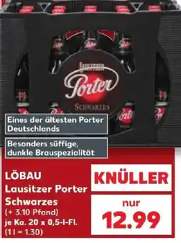 Kaufland Löbau Lausitzer Porter Schwarzes Angebot