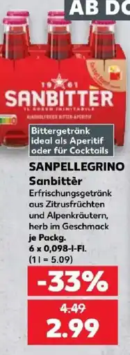 Kaufland SANBITTER Angebot