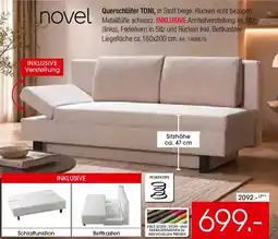 Zurbrüggen Novel Querschläfer TONI Angebot