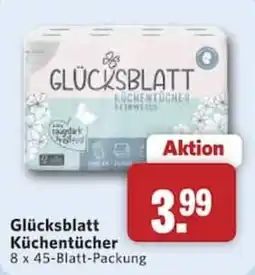 Combi Glücksblatt Küchentücher Angebot