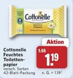 Combi Cottonelle Feuchtes Toilettenpapier Angebot