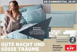 Kaufland Seersucker-Bettwäsche Angebot