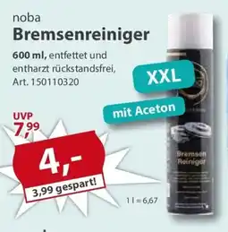Sonderpreis Baumarkt noba Bremsenreiniger Angebot