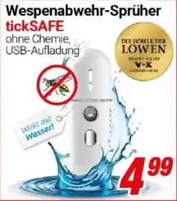 CENTERSHOP tickSAFE Wespenabwehr-Sprüher Angebot