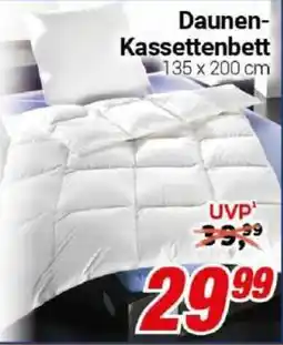 CENTERSHOP Daunen-Kassettenbett Angebot