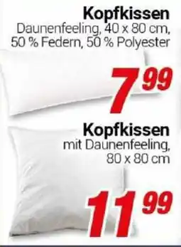 CENTERSHOP Kopfkissen Angebot