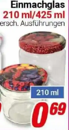 CENTERSHOP Einmachglas Angebot