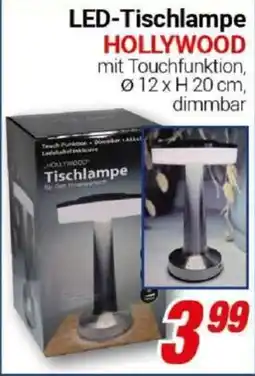 CENTERSHOP LED-Tischlampe HOLLYWOOD Angebot