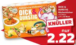 Kaufland DICK & DURSTIG Küchentücher Angebot
