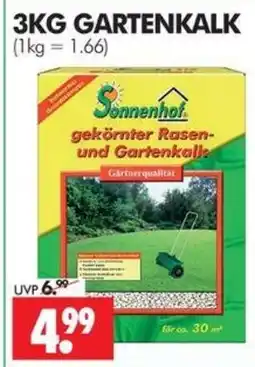 Wreesmann Sonnenhof gekörnter Rasen- und Gartenkalk Angebot