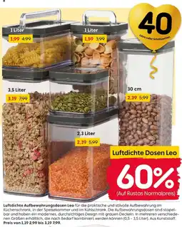 Rusta Luftdichte Dosen Leo Angebot