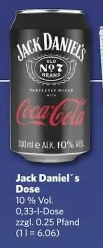 Combi Jack Daniel's Dose Angebot