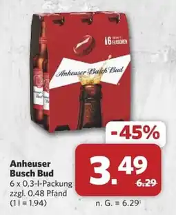Combi Anheuser Busch Bud Angebot