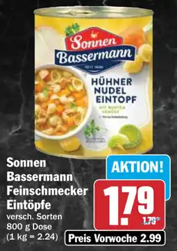 HIT Sonnen Bassermann Feinschmecker Eintöpfe Angebot