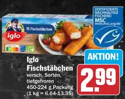 HIT Iglo Fischstäbchen Angebot