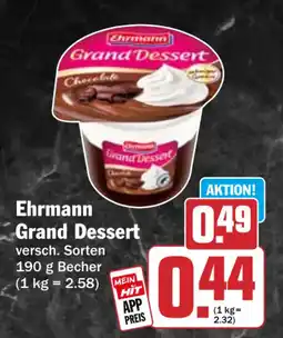 HIT Ehrmann Grand Dessert Angebot