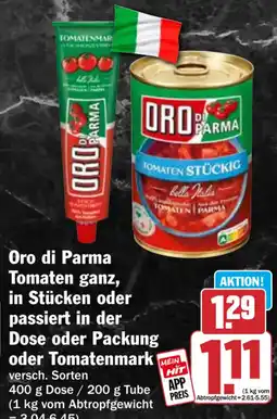 HIT Oro di Parma Tomaten Angebot