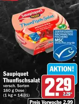 HIT Saupiquet Thunfischsalat Angebot