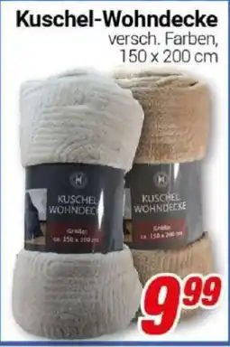 CENTERSHOP Kuschel-Wohndecke Angebot