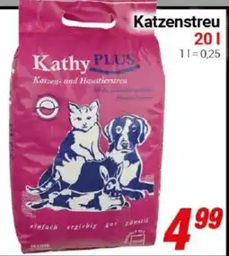 CENTERSHOP Kathy PLUS Katzen- und Haustierstreu Angebot