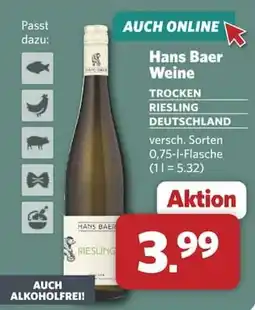 Combi Hans Baer Weine RIESLING Angebot