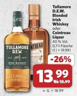 Combi Tullamore D.E.W. Blended Irish Whiskey Angebot