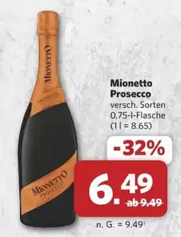 Combi Mionetto Prosecco Angebot
