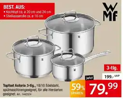 Zurbrüggen WMF Topfset Astoria Angebot