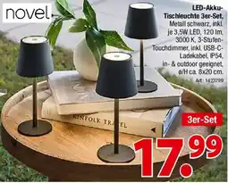 Zurbrüggen novel LED-Akku- Tischleuchte Angebot