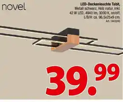 Zurbrüggen novel LED-Deckenleuchte Tabit Angebot