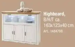 Zurbrüggen Highboard Angebot
