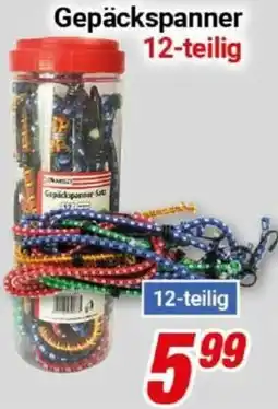 CENTERSHOP Gepäckspanner Satz Angebot