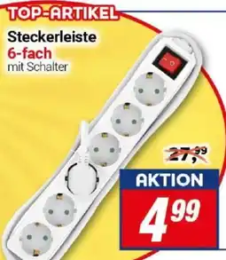 CENTERSHOP Steckerleiste 6-fach Angebot