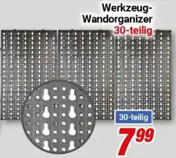 CENTERSHOP Werkzeug-Wandorganizer Angebot