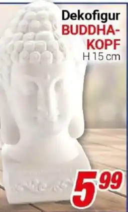 CENTERSHOP Dekofigur BUDDHA-KOPF Angebot