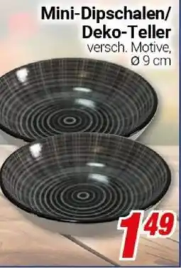 CENTERSHOP Mini-Dipschalen/Deko-Teller Angebot