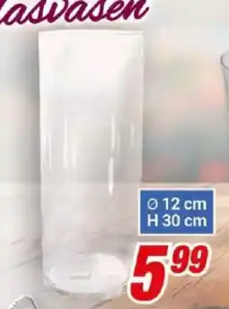 CENTERSHOP Glasvasen Angebot